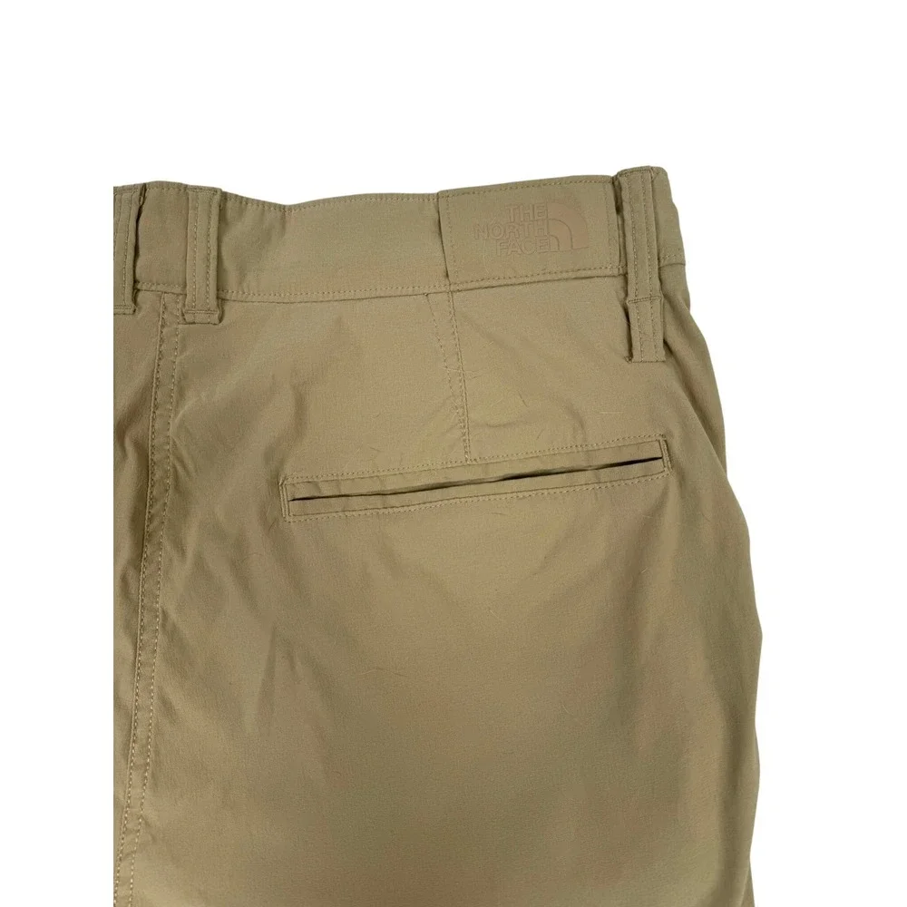 The North Face Pathfinder Shorts Men's 34 Beige Quick Dry Stretch Hiking